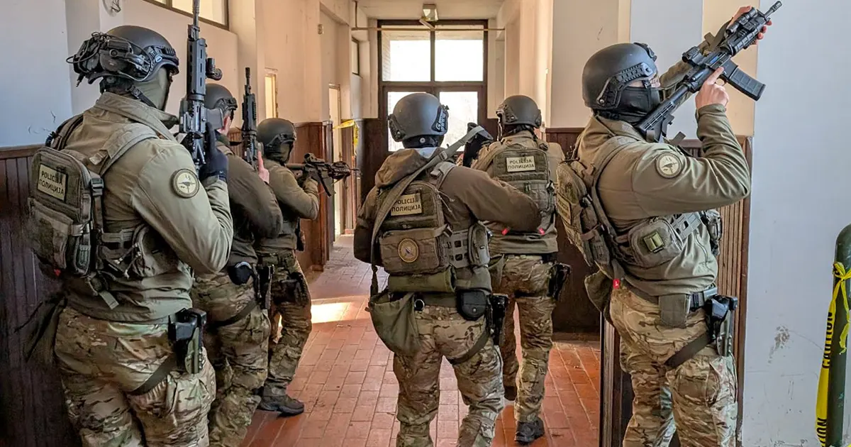 Zajednička vježba pripadnika SWAT-a i SIPA-e