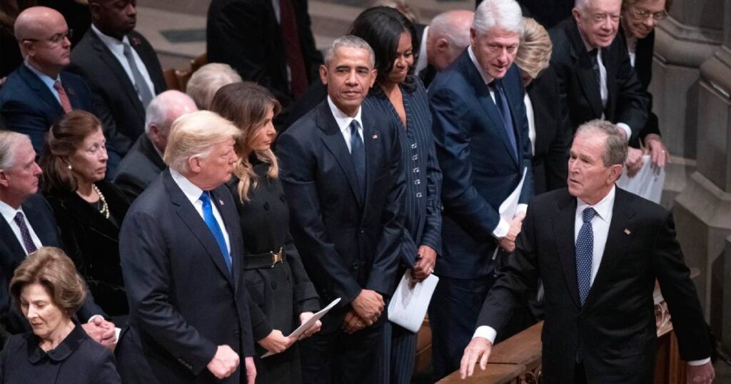 George W. Bush, Donald J. Trump, Barack Obama, Bill Clinton, Jimmy Carter