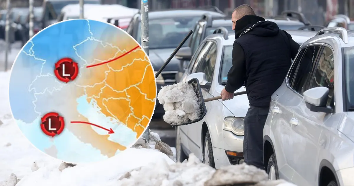 Padavine će pogoditi cijelu BiH, biće i snijega