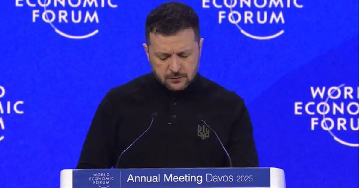 zelenski davos