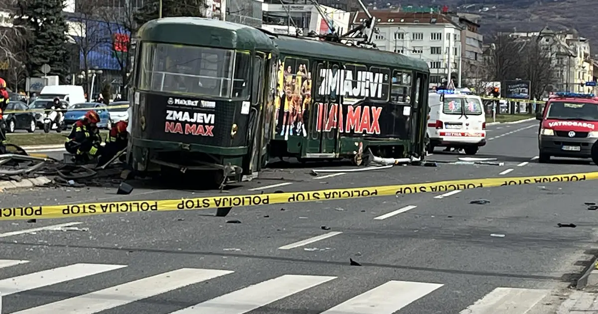 Iskočio tramvaj u centru Sarajeva