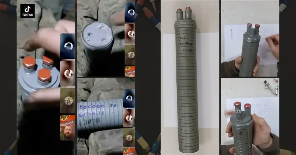 Ukrajinski analitički kanal Spectator pokazao je kako bomba sa TikToka izgleda identično kao visokoeksplozivna fragmentacijska bojeva glava 0FBCH-3