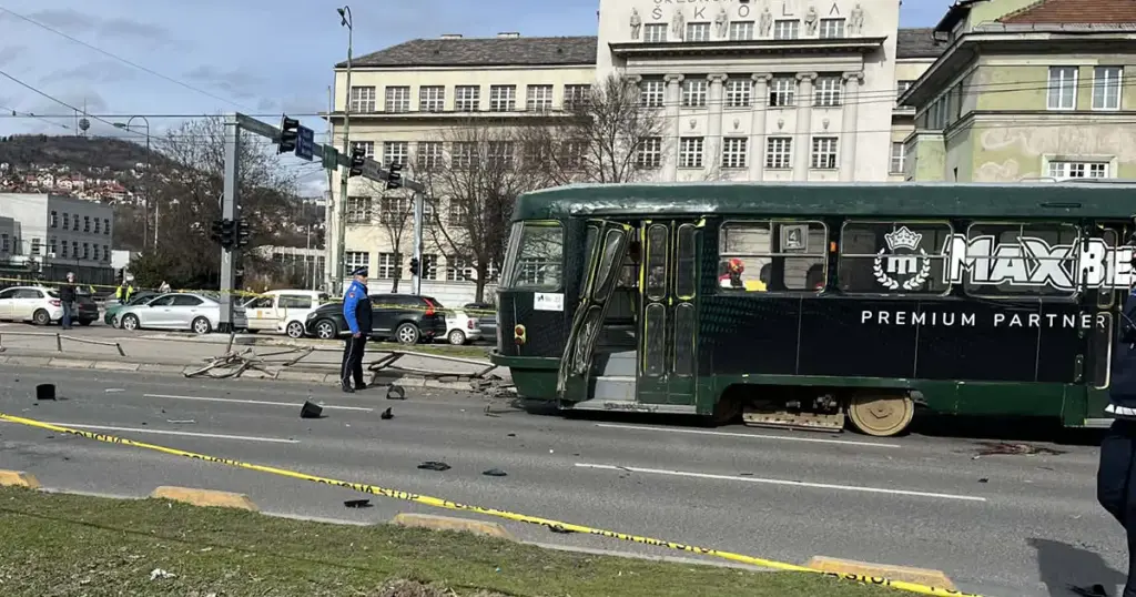 Iskočio tramvaj u centru Sarajeva