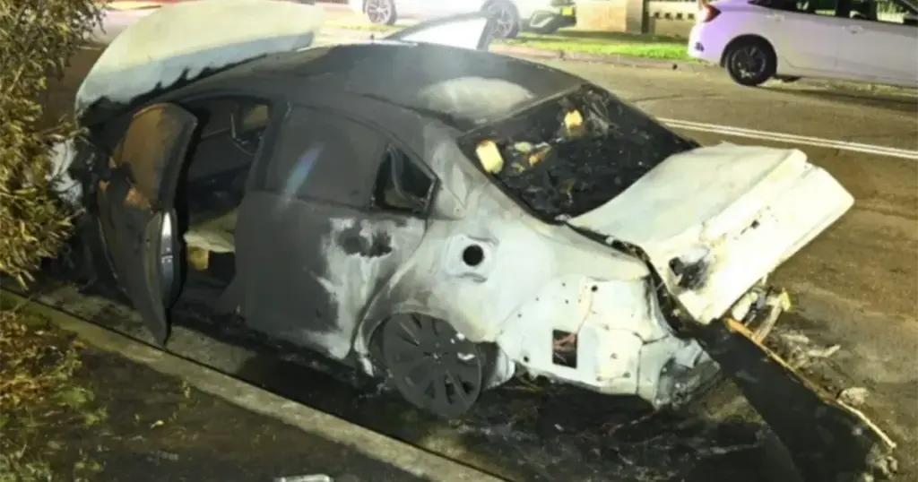 Pronađeni zapaljeni automobil