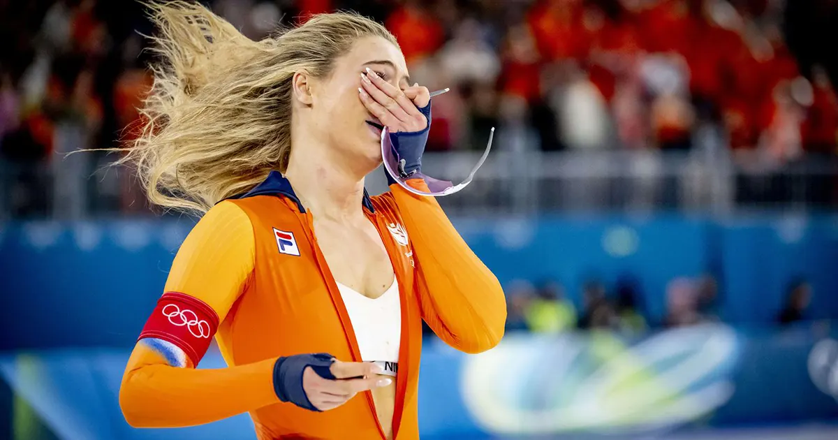 Jutta Leerdam slavi olimpijsko zlato