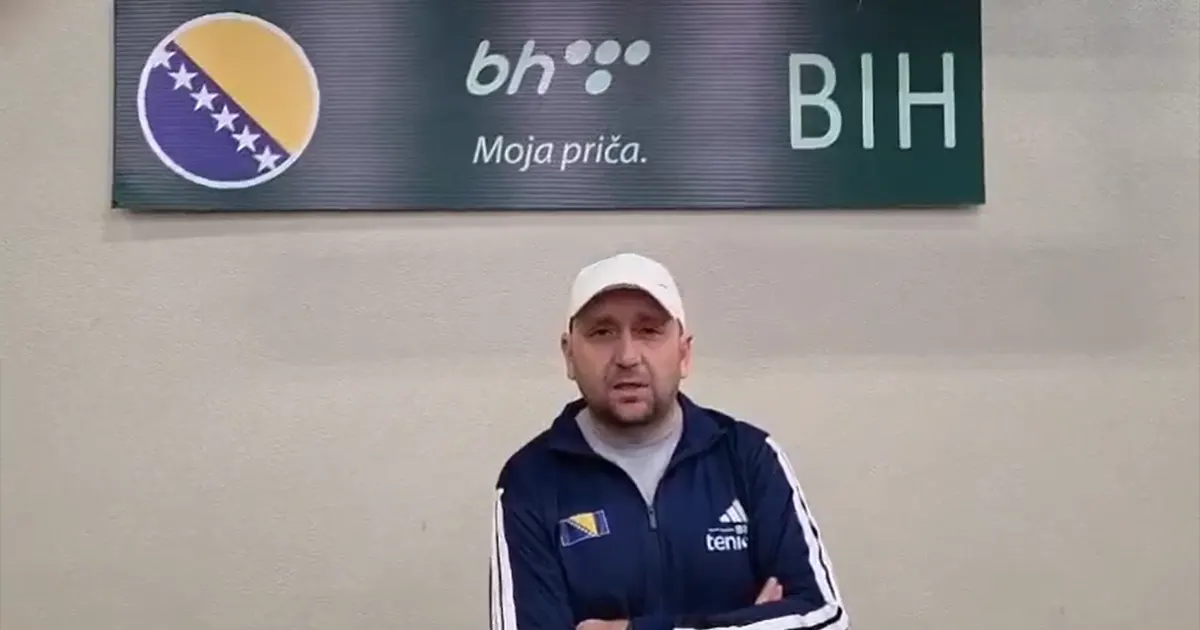 Zoran Zrnić, selektor teniske reprezentacije BiH