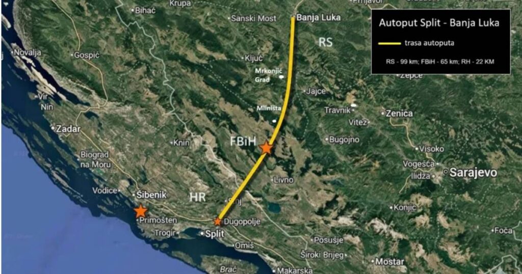 autoput banjaluka split