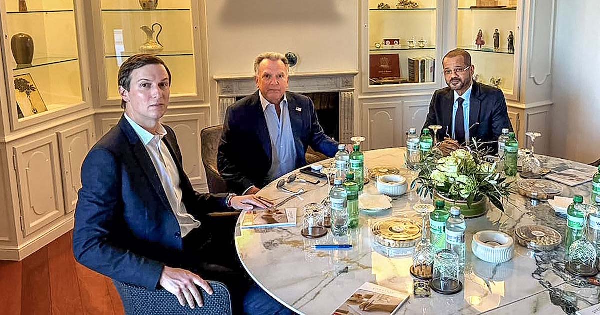 Al-Busaidi sa Witkoffom i Kushnerom