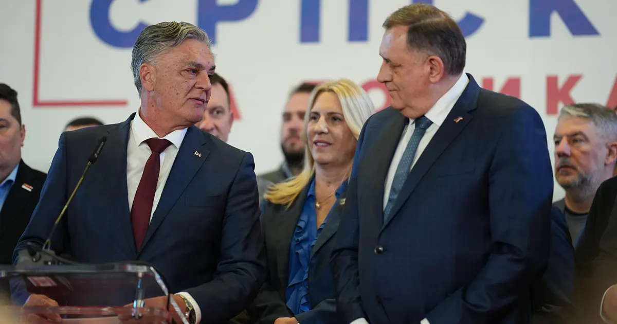 Siniša Karan i Milorad Dodik