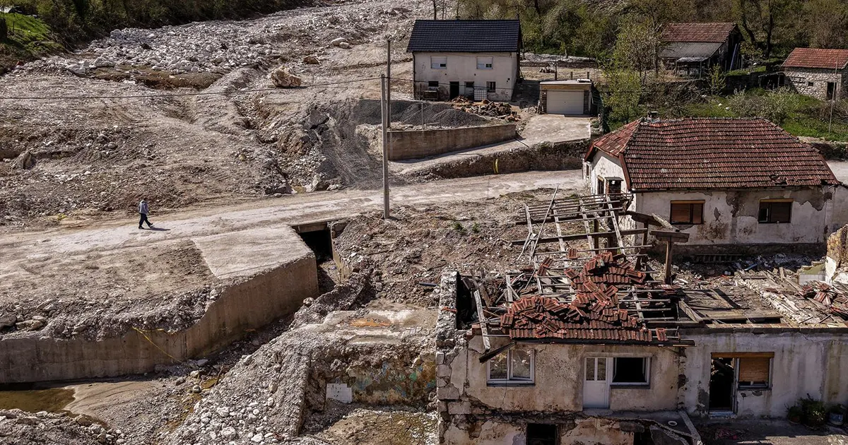 Posljedice poplava i klizišta u Donjoj Jablanici