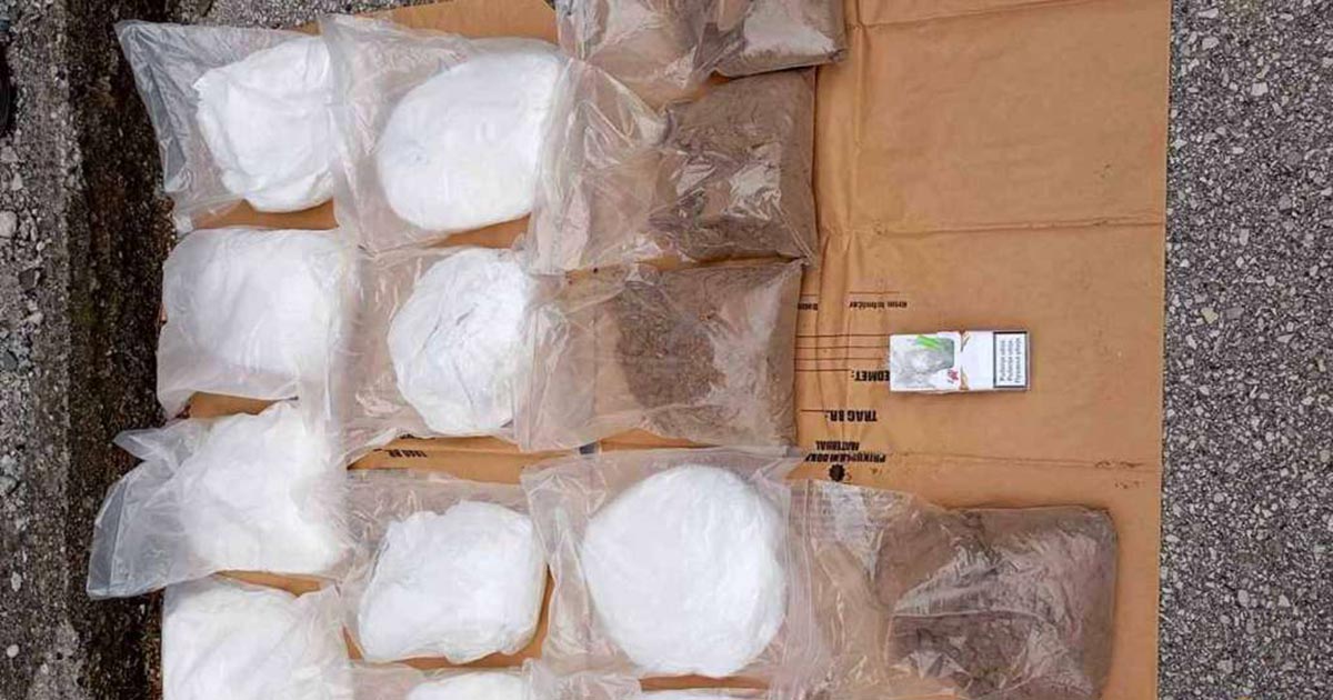 Policija pronašla 15 kilograma droge