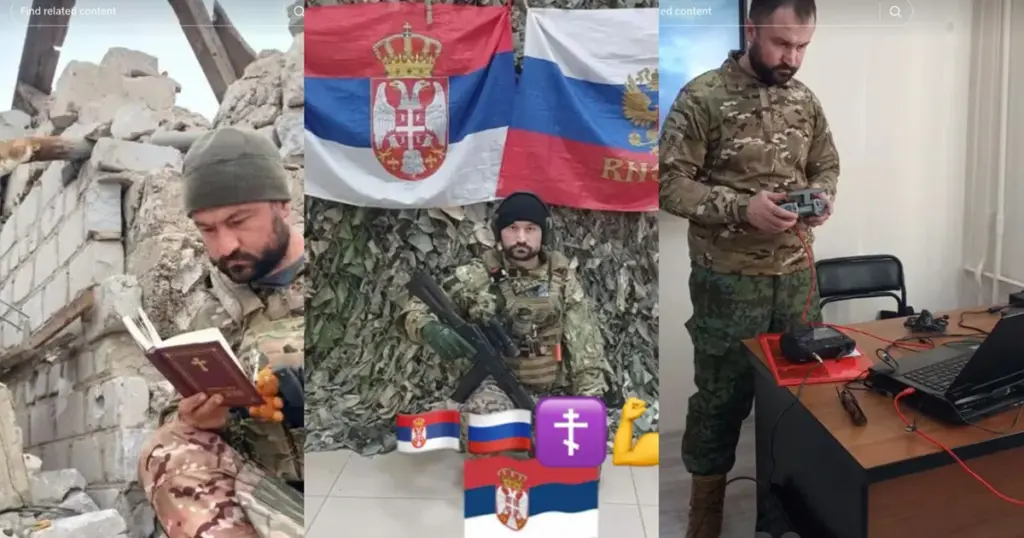 Objave sa Ristićevog profila na TikToku