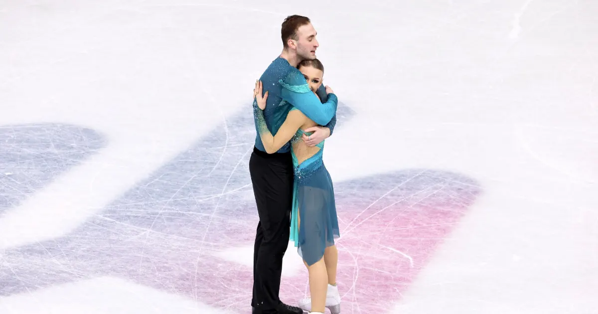 Anastasiia Metelkina i Luka Berulava