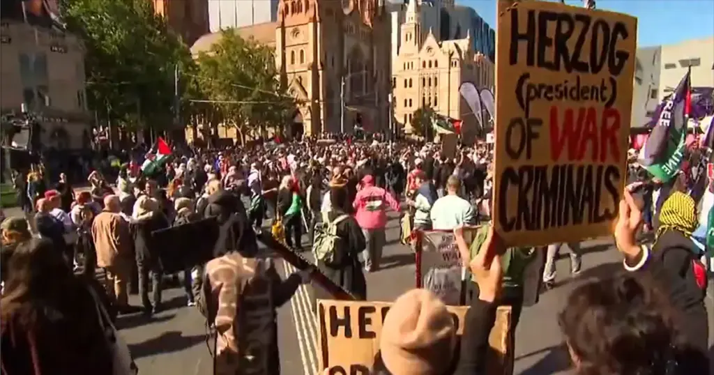 Veliki propalestinski protesti u Australiji ne jenjavaju, traže hapšenje predsjednika Izraela