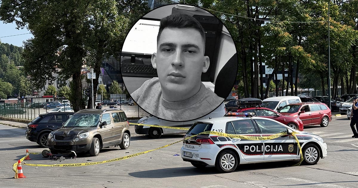 Ovo je mladić koji je preminuo nakon udesa s romobilom u Sarajevu