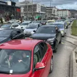 Saobraćajni kolaps nakon nesreće