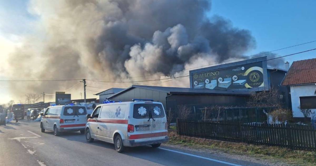 Požar u Brčkom