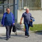 Ljuban Vuković (desno) sa advokatom Slobodanom Perićem