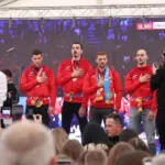 Doček hrvatskih rukometaša u Ljubuškom