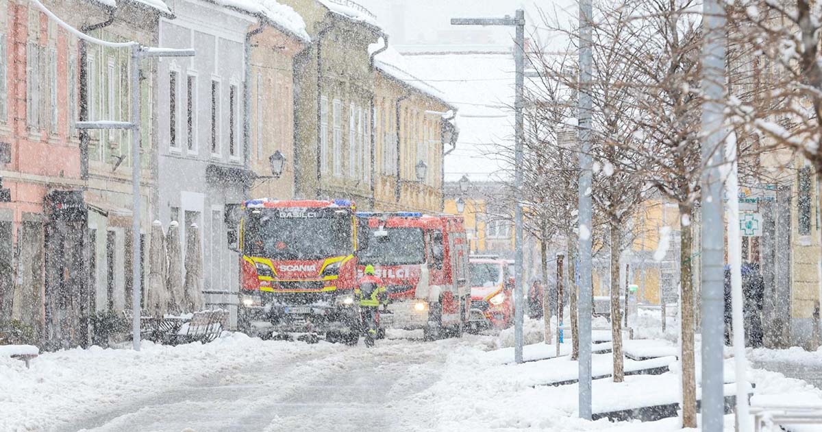 maribor snijeg slovenija