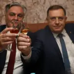 Milorad Dodik i Siniša Karan
