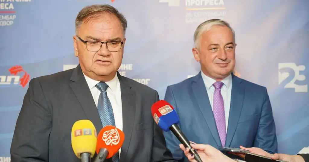 Mladen Ivanić i Branislav Borenović