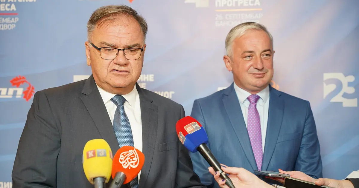 Mladen Ivanić i Branislav Borenović