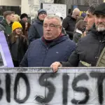 Muriz Memić na protestima u Sarajevu
