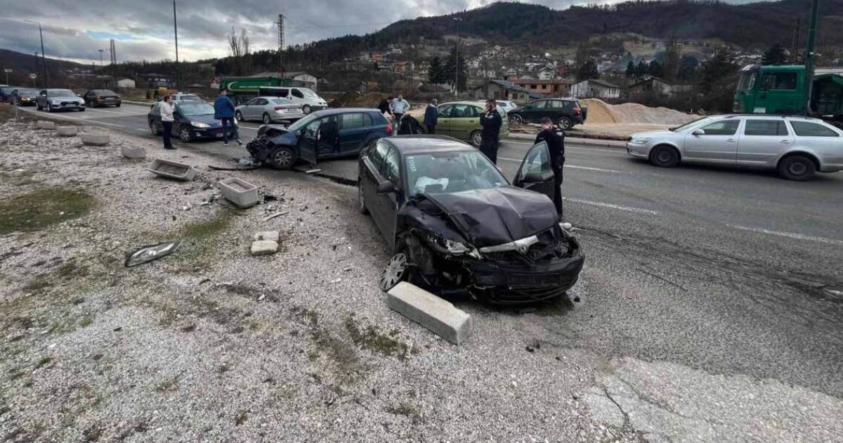 Saobraćajna nesreća u Vogošći