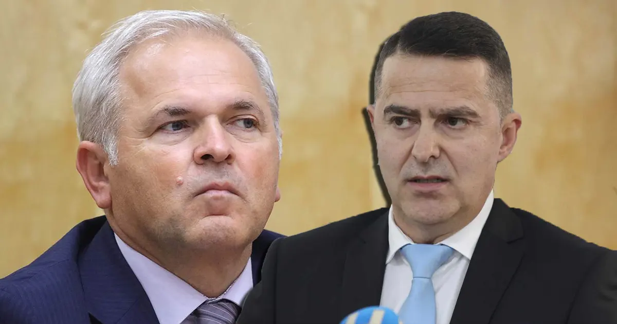 Izet Odobašić i Milenko Kajganić