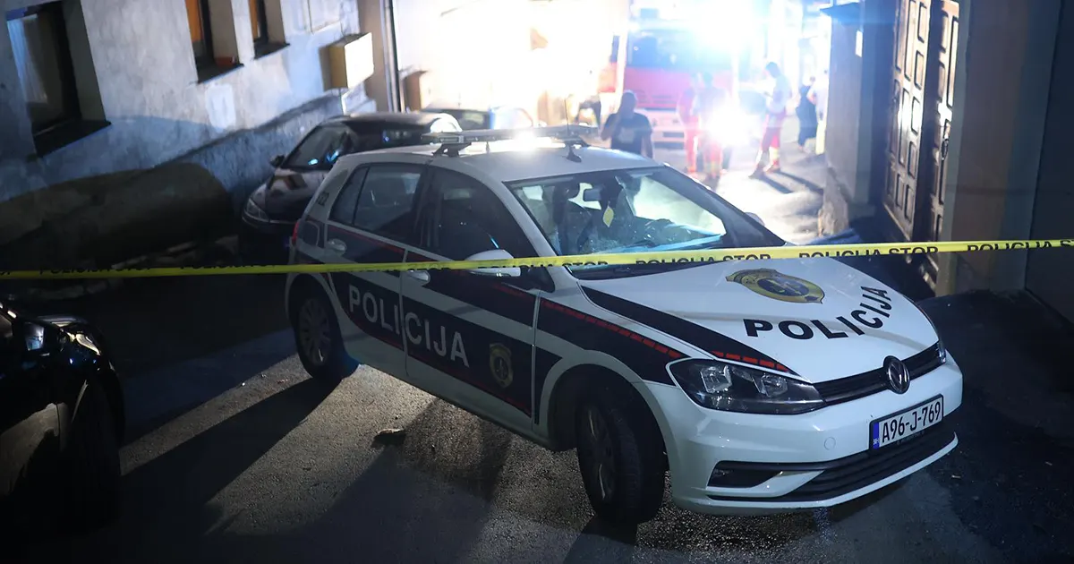 policija noć sarajevo