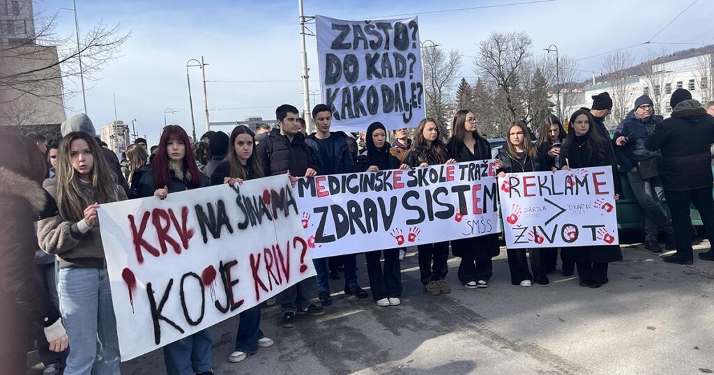 Novi protest u Sarajevu