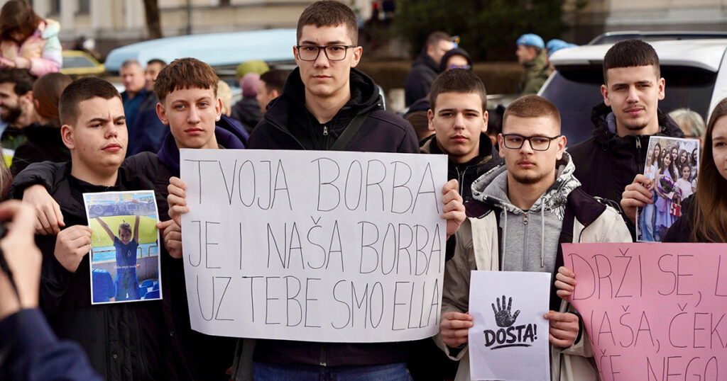 Protest u Sarajevu