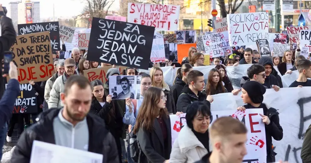 Protesti u Sarajevu zbog tramvajske nesreće