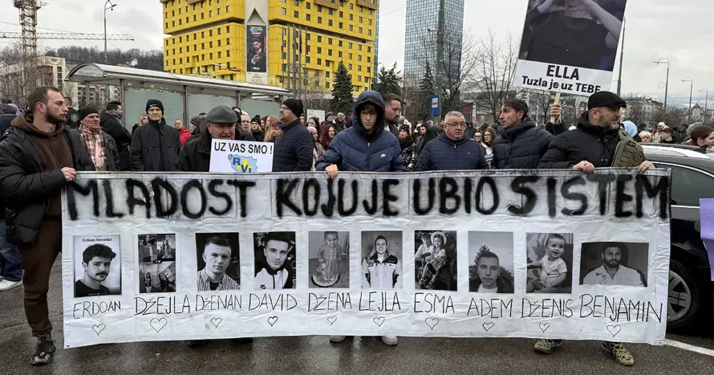 Sedmi protesti u Sarajevu