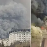Požar na tržnici u Teheranu