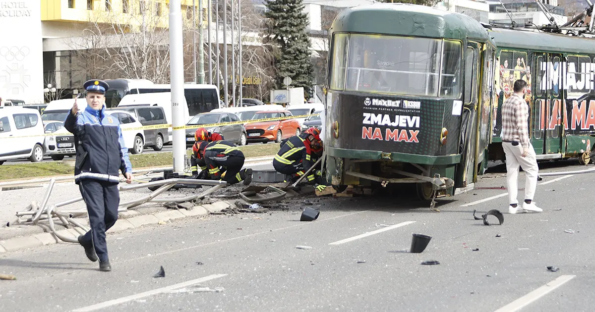 tramvaj nesreća sarajevo