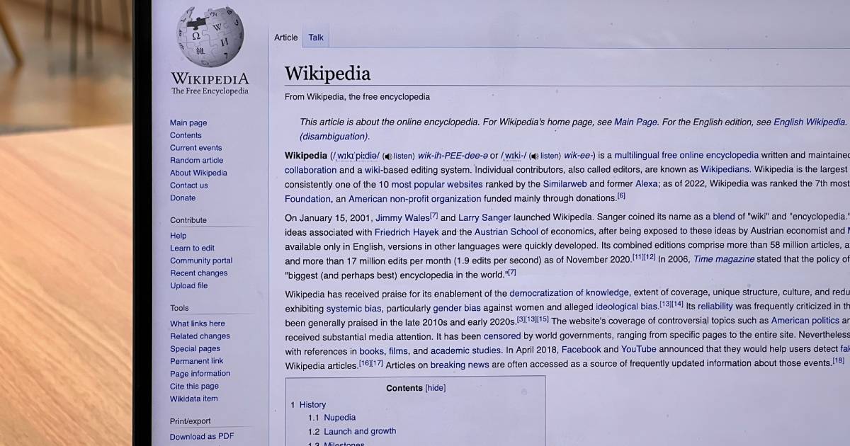 Wikipedia daje svoje podatke programerima AI da se odbrane od botova za scraping