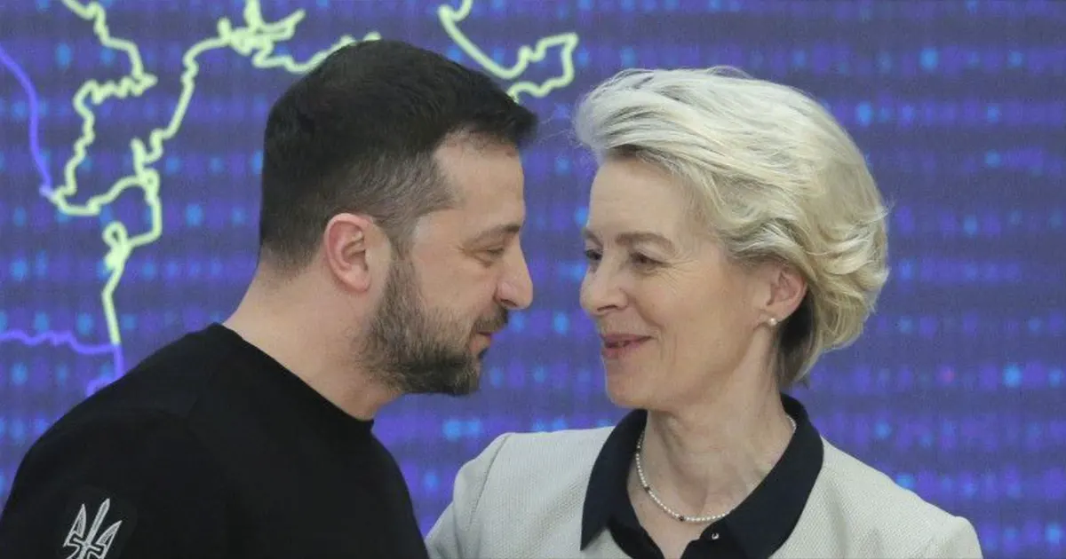 Volodimir Zelenski i Urusula von der LEyen