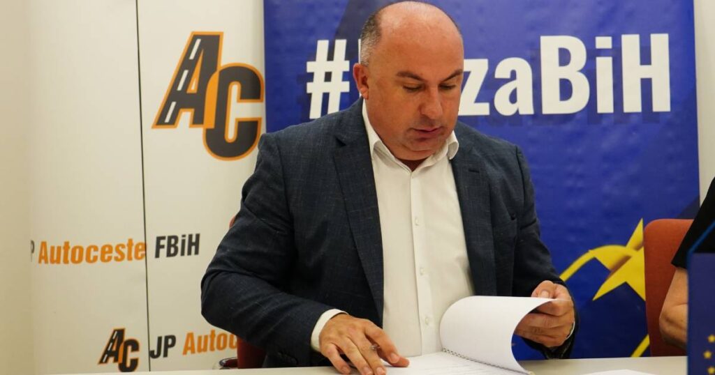 Denis Lasić, direktor Autocesta FBiH