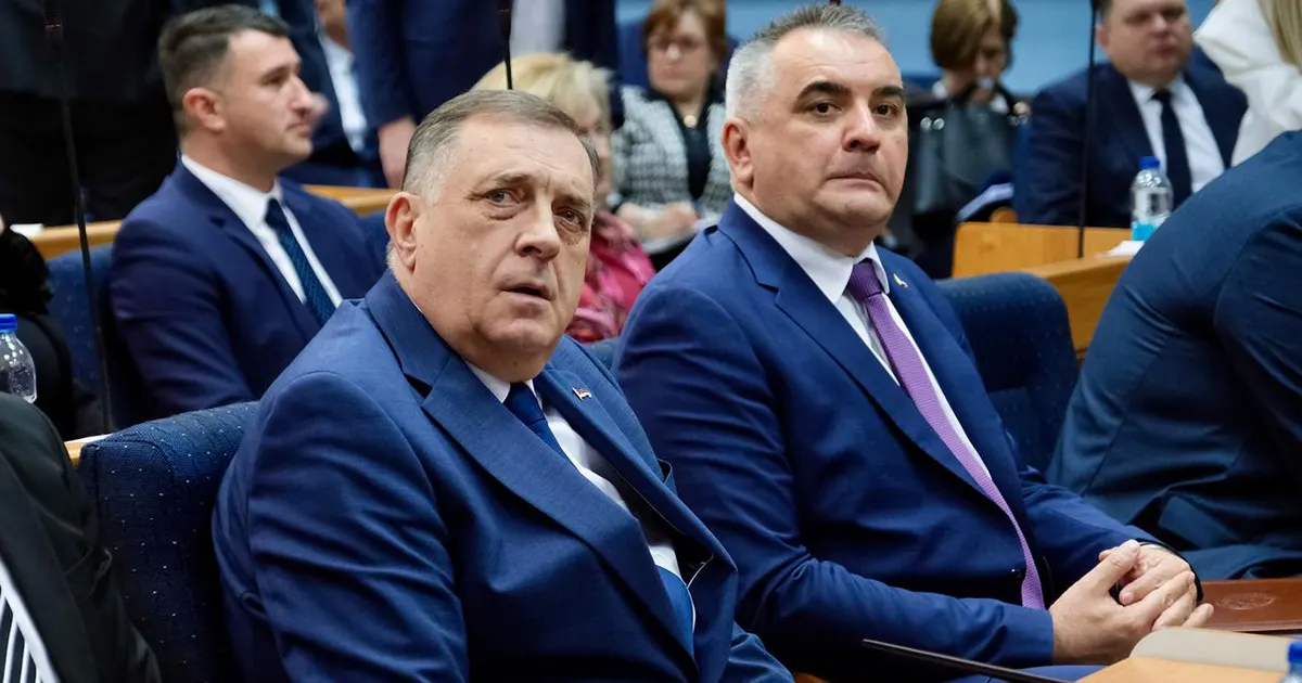 Milorad Dodik i Savo Minić