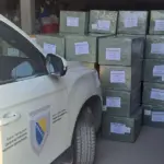Službenici UIO na području RC Tuzla oduzeli veću količinu krijumčarenog tekstila