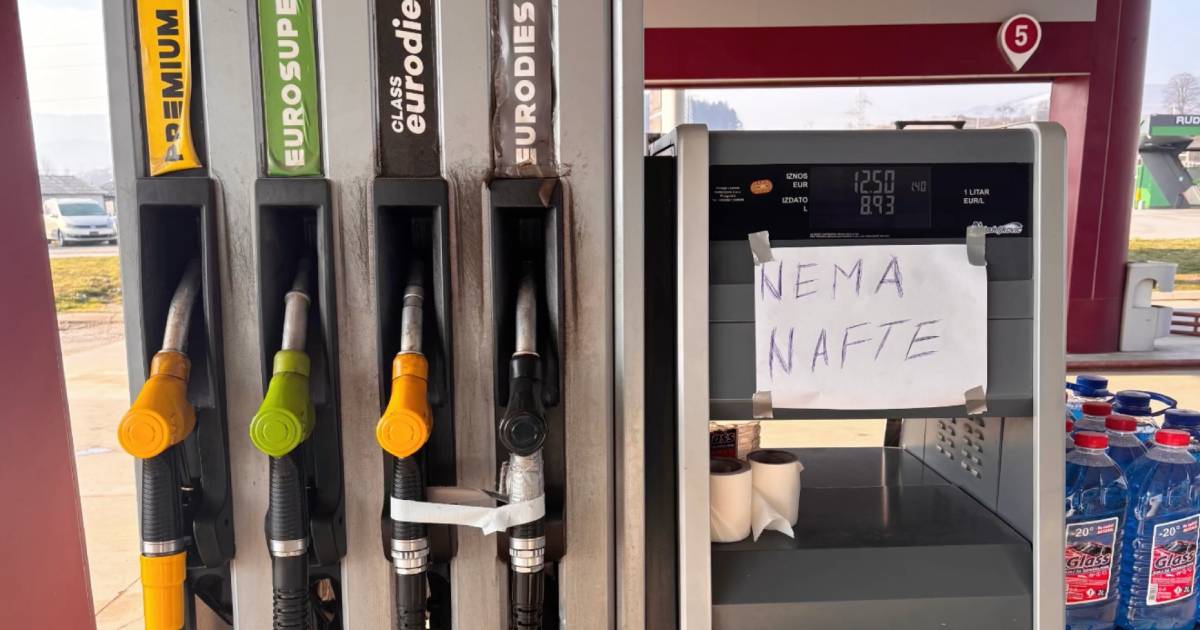 Nestašica goriva u Crnoj Gori