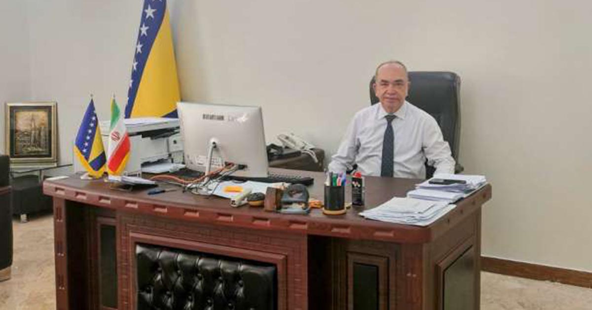Ambasador BiH u Iranu Nijaz Čardaklija