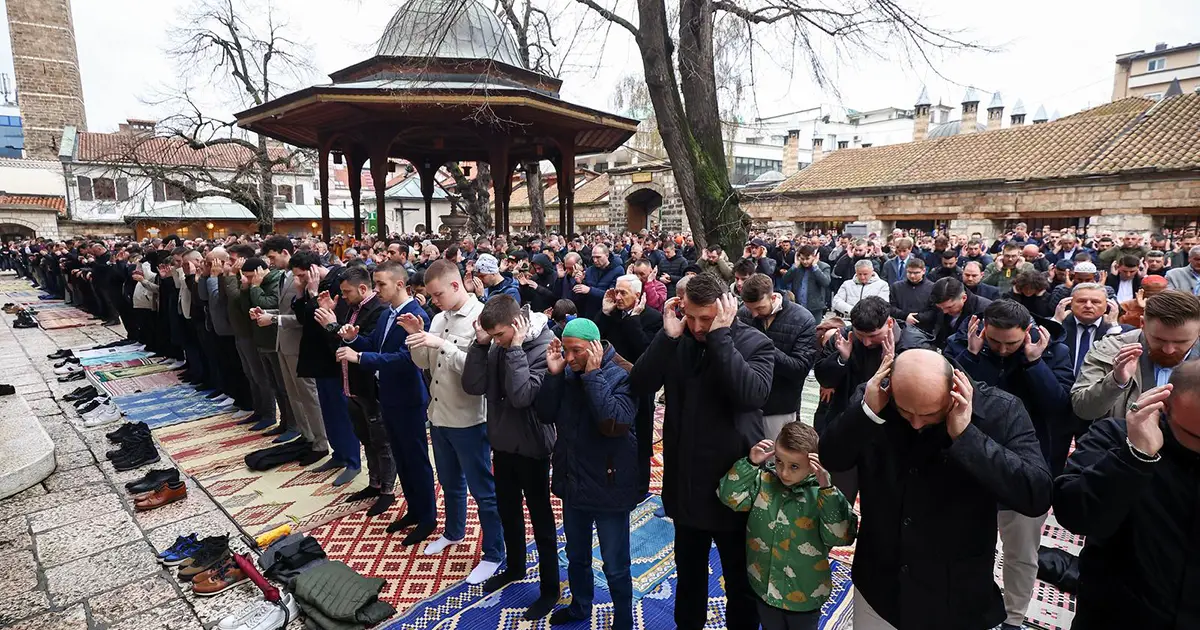 Bajram namaz u Sarajevu