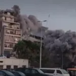 Napad na višespratnicu u Bejrutu