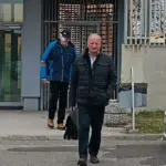 Boro Ivanović (lijevo) s braniocem Slavišom Prodanovićem