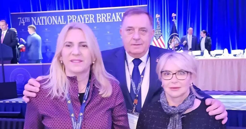 Cvijanović, Dodik i Trišić-Babić u Americi
