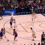 Detalj sa utakmice Denvera i Golden Statea