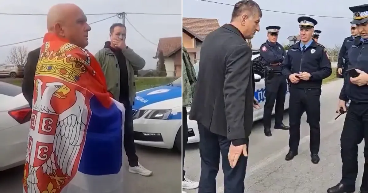 Bivše pripadnike VRS-a zaustavila policija